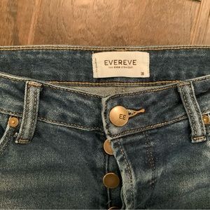 Evereve the ever straight jean with cuff.  Size 28